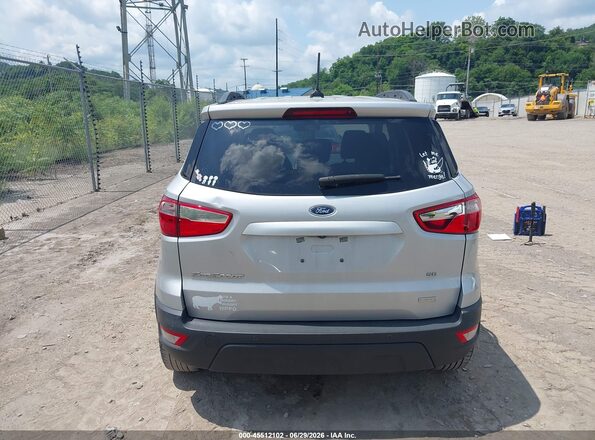 MAJ3S2GE0KC306191 2019 FORD ECOSPORT Silver 