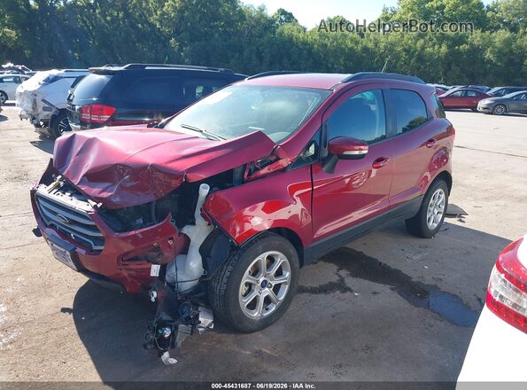 MAJ3S2GE0LC351276 2020 FORD ECOSPORT Red Vista tres cuartos delantera izquierda