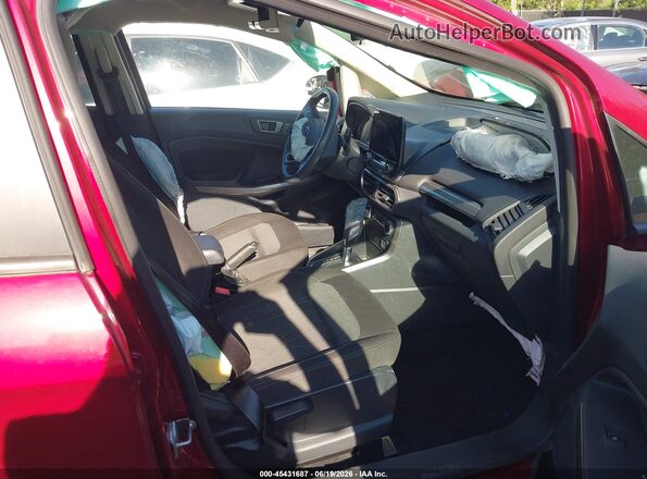 MAJ3S2GE0LC351276 2020 FORD ECOSPORT Red Vista interior delantera