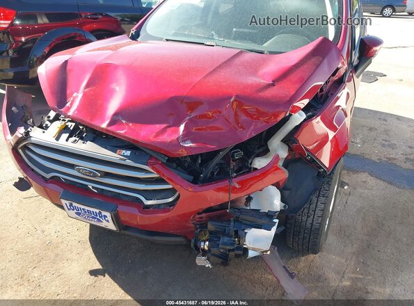 MAJ3S2GE0LC351276 2020 FORD ECOSPORT Red Vista frontal