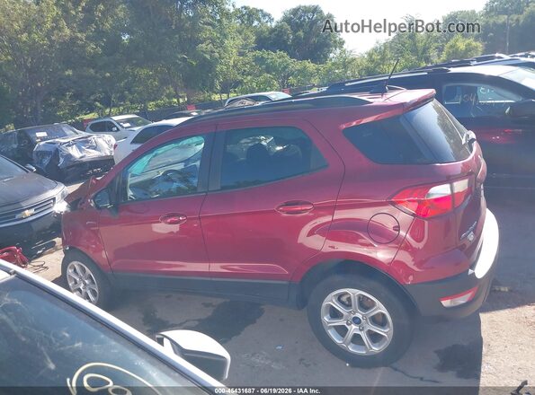 MAJ3S2GE0LC351276 2020 FORD ECOSPORT Red Vista interior de 360 grados