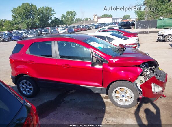MAJ3S2GE0LC351276 2020 FORD ECOSPORT Red Vista interior trasera