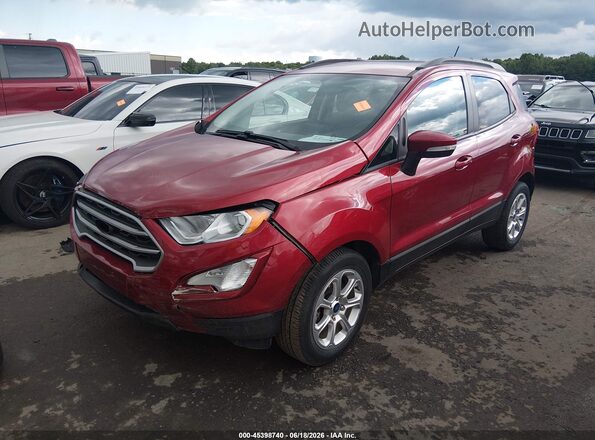 MAJ3S2GE0MC437012 2021 FORD ECOSPORT Red Vista tres cuartos delantera izquierda