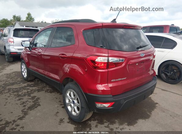 MAJ3S2GE0MC437012 2021 FORD ECOSPORT Red Trasero izquierdo