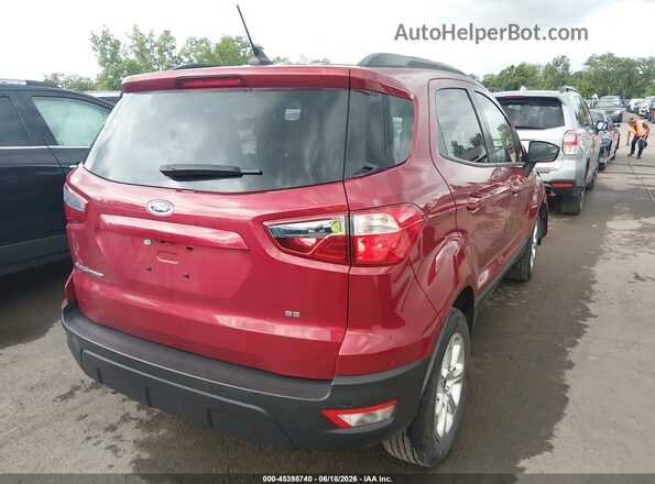 MAJ3S2GE0MC437012 2021 FORD ECOSPORT Red Trasero derecho