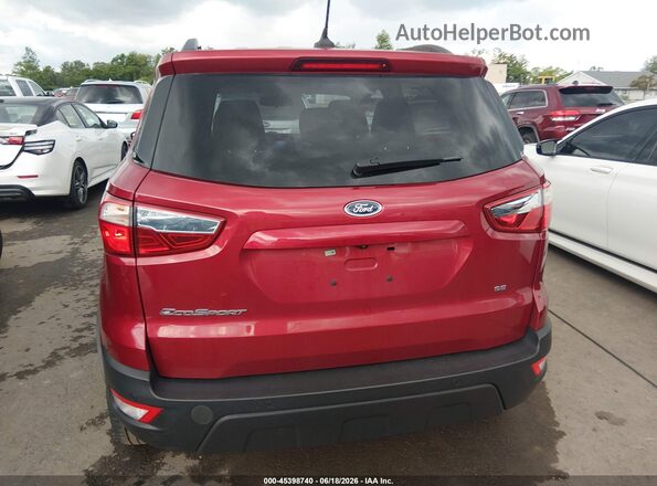 MAJ3S2GE0MC437012 2021 FORD ECOSPORT Red 