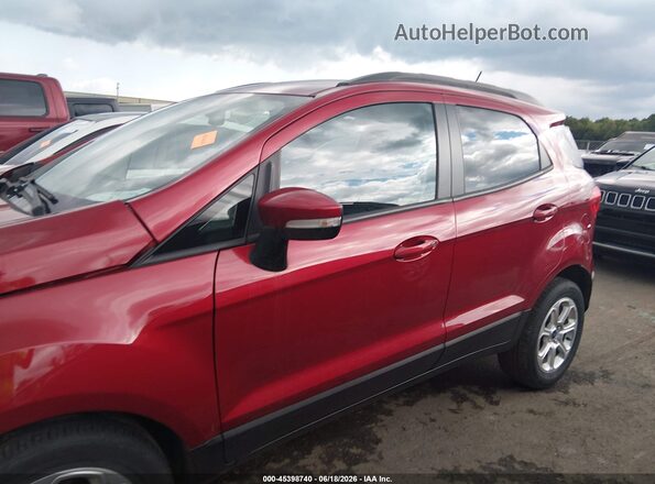 MAJ3S2GE0MC437012 2021 FORD ECOSPORT Red 