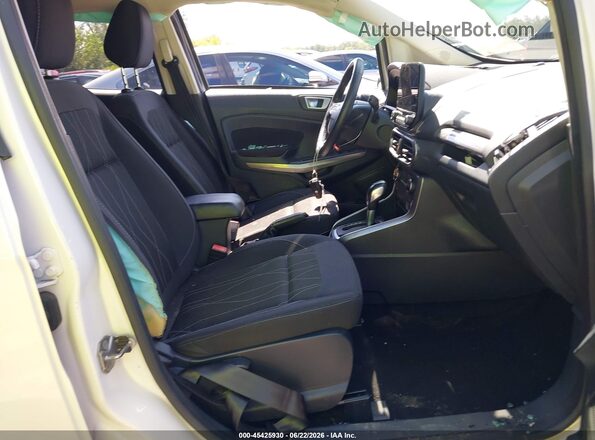 MAJ3S2GE1KC301176 2019 FORD ECOSPORT White Front interior view