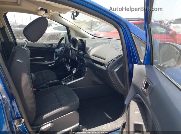 MAJ3S2GE1LC318156 2020 FORD ECOSPORT Синий Вид салона спереди