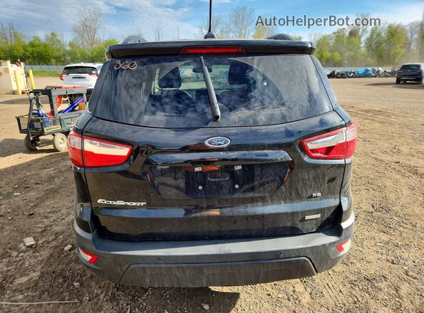 MAJ3S2GE1LC340481 2020 FORD ECOSPORT Black Հետևի տեսք