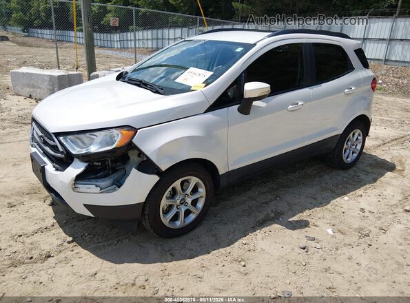 MAJ3S2GE1LC359872 2020 FORD ECOSPORT Белый Передняя левая четверть