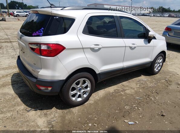 MAJ3S2GE1LC359872 2020 FORD ECOSPORT Белый Задняя правая четверть