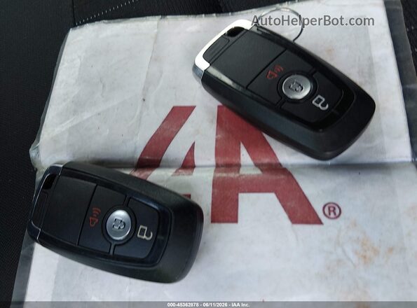 MAJ3S2GE1LC359872 2020 FORD ECOSPORT Белый Вид панели приборов