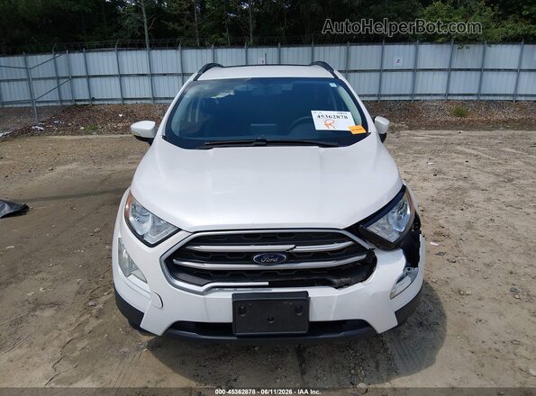 MAJ3S2GE1LC359872 2020 FORD ECOSPORT Белый Вид щитка приборов