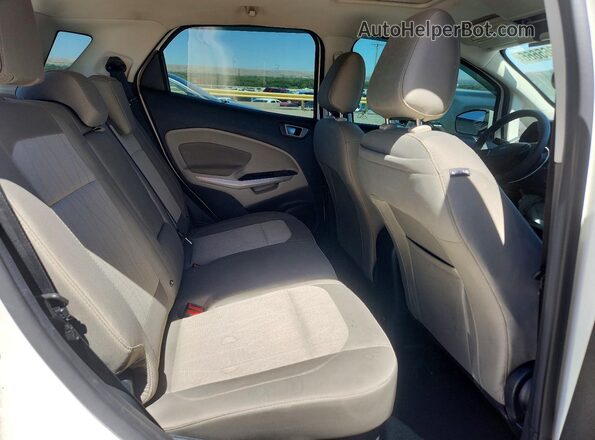 MAJ3S2GE1MC409154 2021 FORD ECOSPORT White Rear seats view