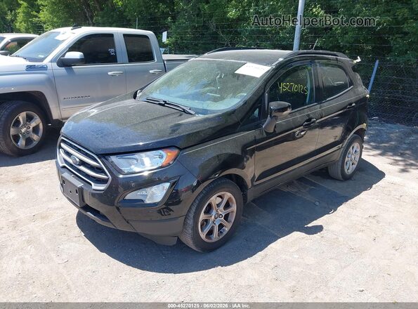 MAJ3S2GE1MC422535 2021 FORD ECOSPORT Black Front left