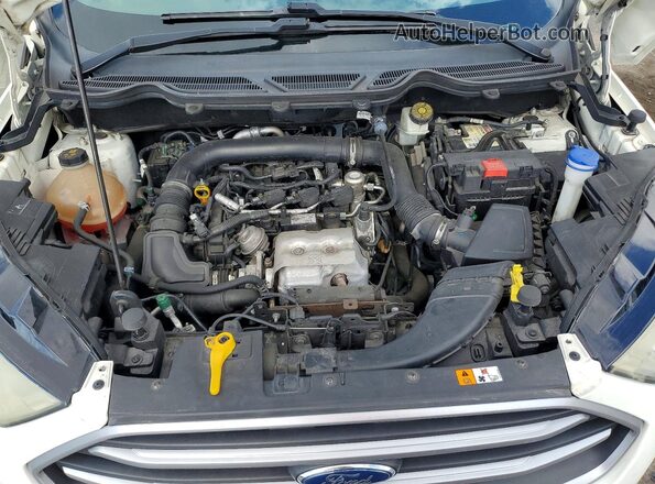 MAJ3S2GE2KC252277 2019 FORD ECO White ძრავის განყოფილების ხედი