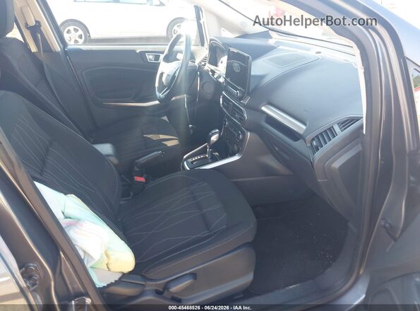 MAJ3S2GE2KC278264 2019 FORD ECOSPORT Gray Front interior view