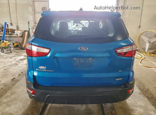 MAJ3S2GE2KC280113 2019 FORD ECOSPORT Blue 