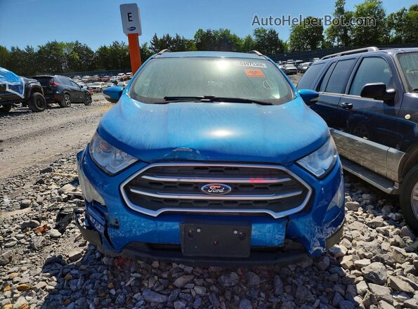 MAJ3S2GE2KC280113 2019 FORD ECOSPORT Blue 