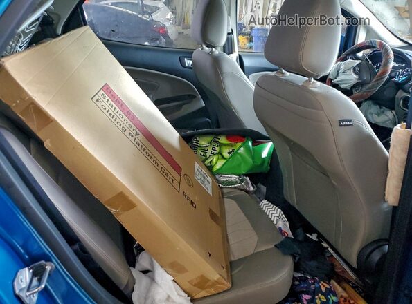 MAJ3S2GE2KC280113 2019 FORD ECOSPORT Blue 