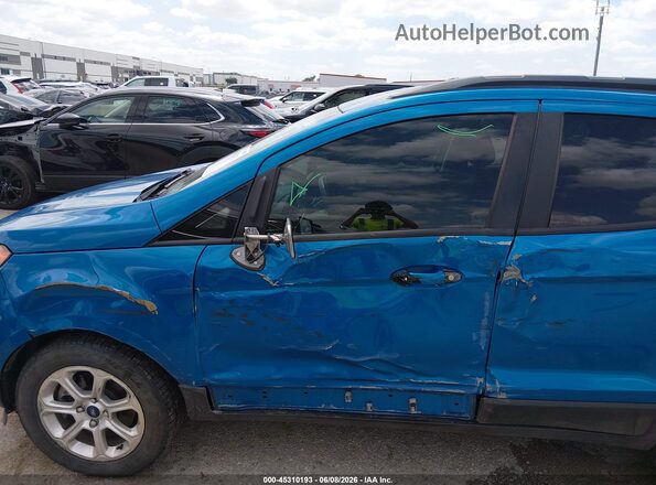 MAJ3S2GE2LC313712 2020 FORD ECOSPORT Blue Widok z przodu