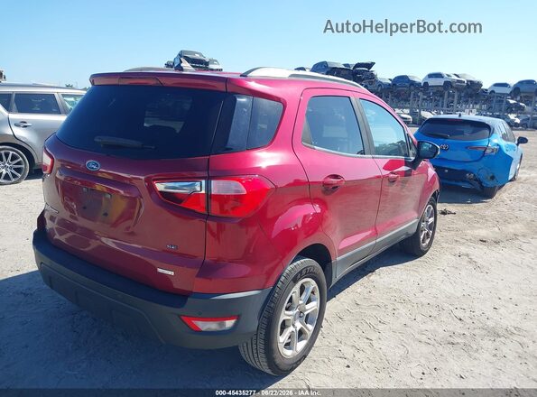 MAJ3S2GE2LC329487 2020 FORD ECOSPORT Red Trasero derecho