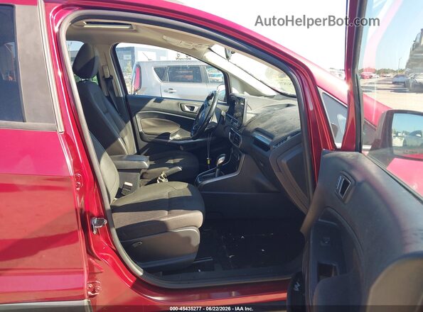 MAJ3S2GE2LC329487 2020 FORD ECOSPORT Red Vista interior delantera