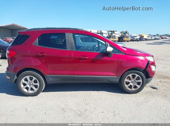 MAJ3S2GE2LC329487 2020 FORD ECOSPORT Red Vista interior trasera