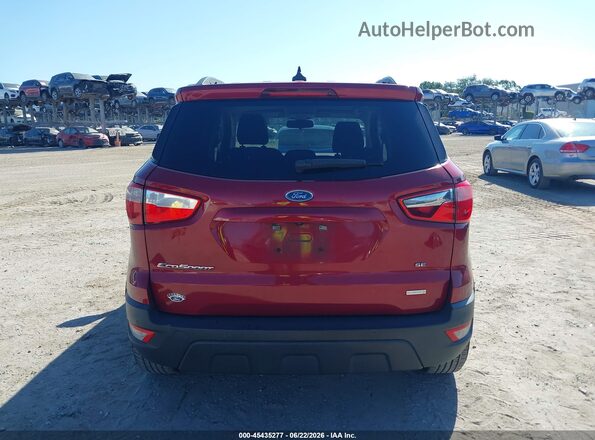 MAJ3S2GE2LC329487 2020 FORD ECOSPORT Red 