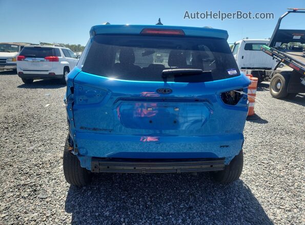 MAJ3S2GE3KC300871 2019 FORD ECOSPORT Blue 