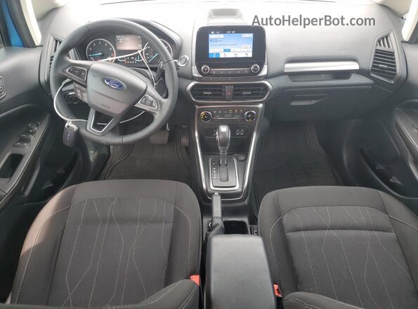 MAJ3S2GE3KC300871 2019 FORD ECOSPORT Blue 