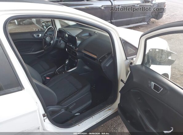 MAJ3S2GE3KC309621 2019 FORD ECOSPORT White Front interior view