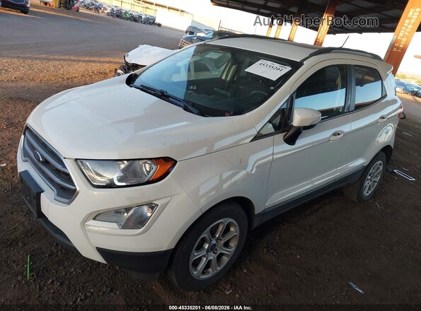 MAJ3S2GE3KC309621 2019 FORD ECOSPORT White Front left