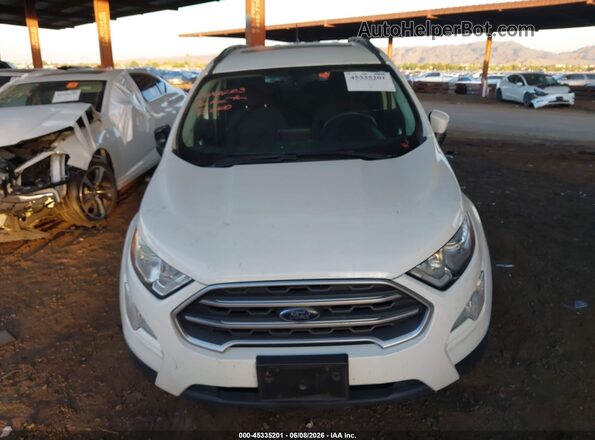 MAJ3S2GE3KC309621 2019 FORD ECOSPORT White Dashboard view