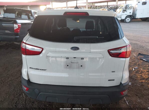 MAJ3S2GE3KC309621 2019 FORD ECOSPORT White 