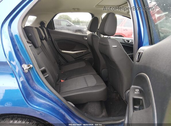 MAJ3S2GE3LC378309 2020 FORD ECOSPORT Blue Vista de la etiqueta del VIN