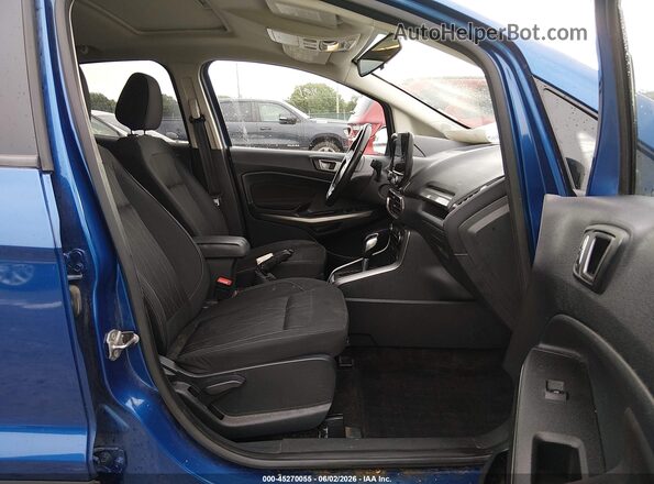 MAJ3S2GE3LC378309 2020 FORD ECOSPORT Blue Vista interior delantera