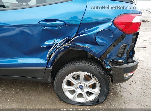 MAJ3S2GE3LC378309 2020 FORD ECOSPORT Blue Vista frontal
