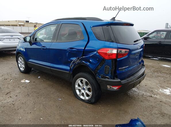 MAJ3S2GE3LC378309 2020 FORD ECOSPORT Blue Trasero izquierdo