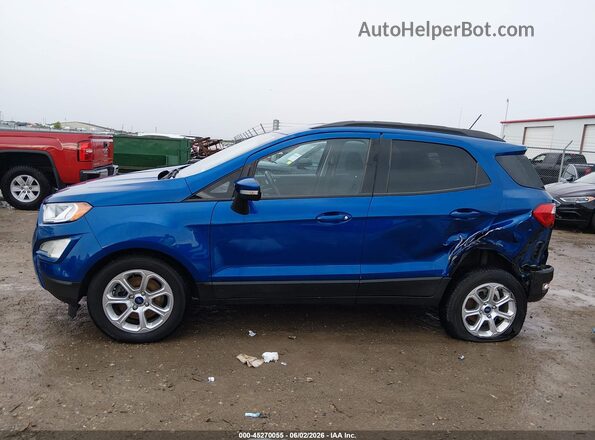 MAJ3S2GE3LC378309 2020 FORD ECOSPORT Blue Vista interior de 360 grados