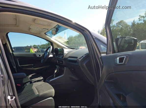 MAJ3S2GE4KC284860 2019 FORD ECOSPORT Gray Front interior view