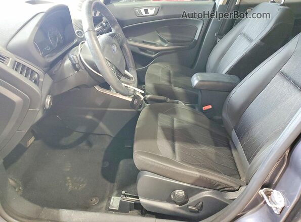 MAJ3S2GE4KC307165 2019 FORD ECOSPORT Gray Սալոնի դիմացի տեսք