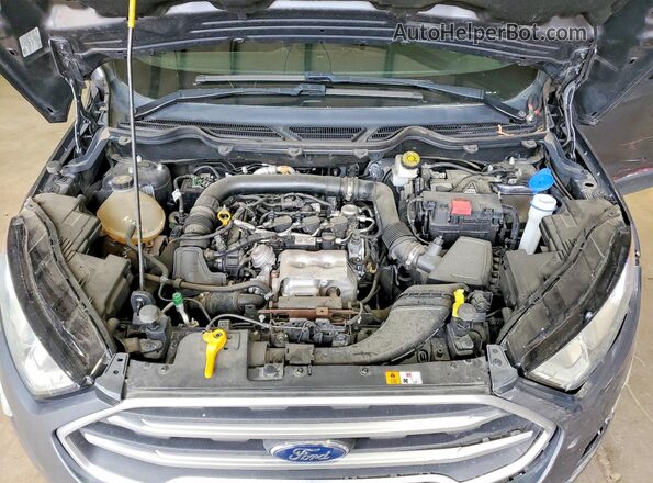 MAJ3S2GE4KC307165 2019 FORD ECOSPORT Gray Սալոնի հետևի տեսք