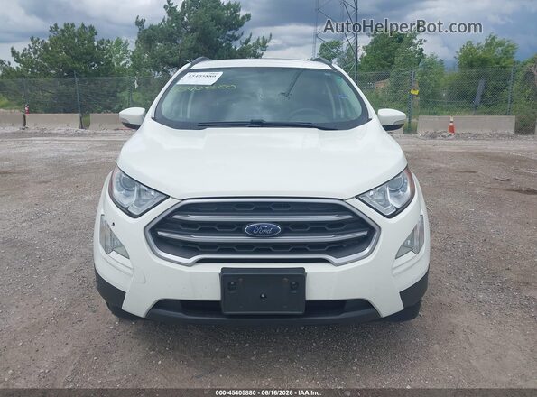 MAJ3S2GE4MC400111 2021 FORD ECOSPORT White Widok zestawu wskaźników