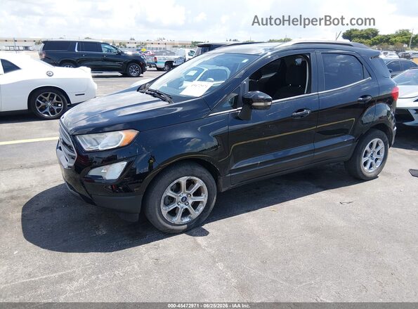 MAJ3S2GE4MC406457 2021 FORD ECOSPORT Черный Передняя левая четверть