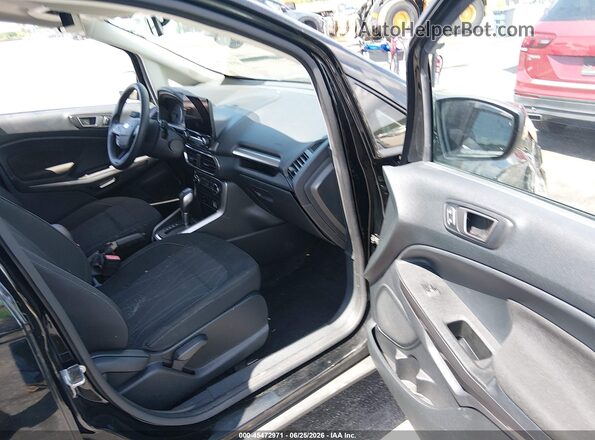 MAJ3S2GE4MC406457 2021 FORD ECOSPORT Черный Вид салона спереди