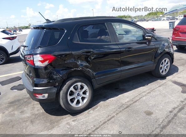 MAJ3S2GE4MC406457 2021 FORD ECOSPORT Черный Задняя правая четверть