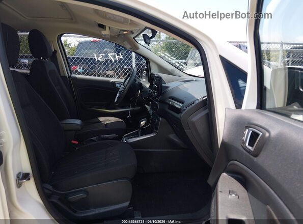 MAJ3S2GE5KC262107 2019 FORD ECOSPORT Белый Вид салона спереди