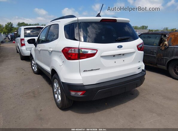 MAJ3S2GE5KC262107 2019 FORD ECOSPORT Белый Задняя левая четверть
